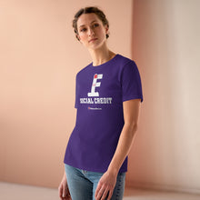 Load image into Gallery viewer, FU: Social Credit - Women&#39;s Comfort-Fit Premium Tee
