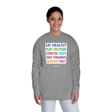 Load image into Gallery viewer, Be Healthy - Unisex Fleece Sweatshirt
