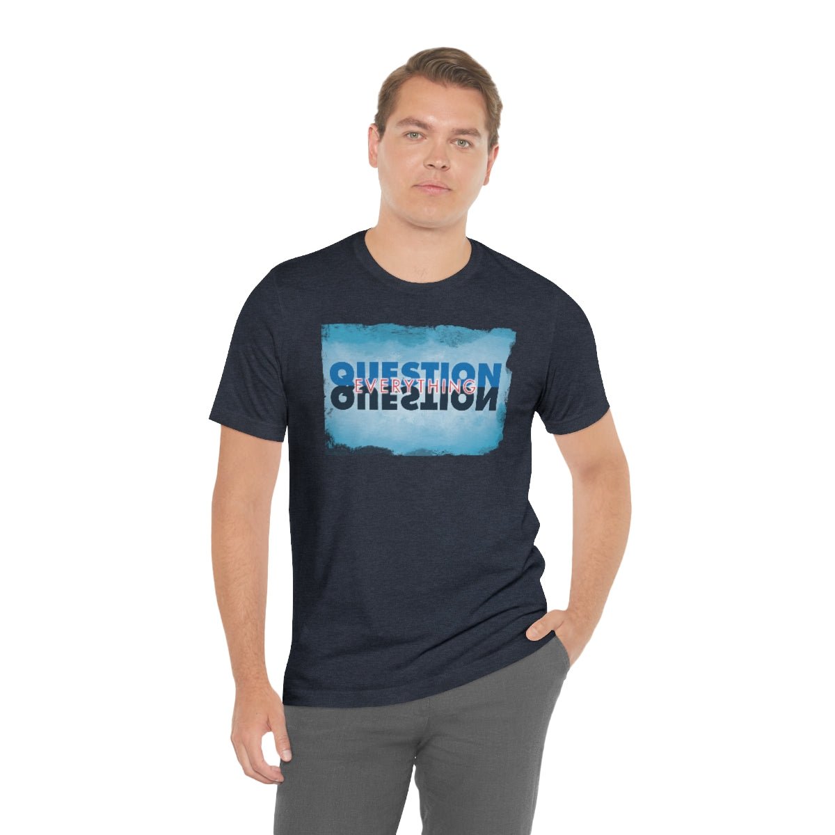 Question Everything - Unisex short sleeve tshirt