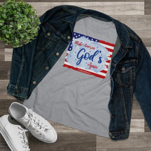 Load image into Gallery viewer, Make America God&#39;s Again - Women&#39;s Comfort-Fit Premium Tee
