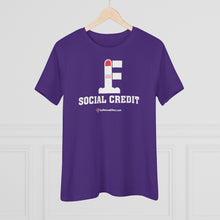 Load image into Gallery viewer, FU: Social Credit - Women&#39;s Comfort-Fit Premium Tee
