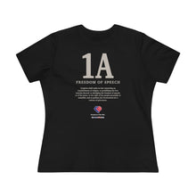 Load image into Gallery viewer, Amendment 1A - Women&#39;s Comfort-Fit Premium Tee
