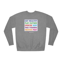 Load image into Gallery viewer, Be Healthy - Unisex Fleece Sweatshirt
