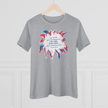 Load image into Gallery viewer, I am a FREE human being (Bronte quote) - Women&#39;s Comfort-Fit Premium Tee
