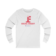 Load image into Gallery viewer, FU: Social Credit - Unisex Long Sleeve
