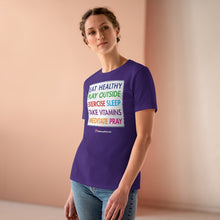 Load image into Gallery viewer, Be Healthy - Women&#39;s Comfort-Fit Premium Tee
