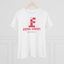 Load image into Gallery viewer, FU: Social Credit - Women&#39;s Comfort-Fit Premium Tee
