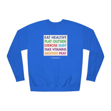 Load image into Gallery viewer, Be Healthy - Unisex Fleece Sweatshirt
