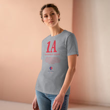 Load image into Gallery viewer, Amendment 1A - Women&#39;s Comfort-Fit Premium Tee
