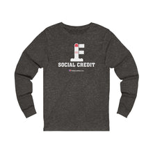 Load image into Gallery viewer, FU: Social Credit - Unisex Long Sleeve
