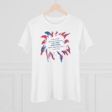 Load image into Gallery viewer, I am a FREE human being (Bronte quote) - Women&#39;s Comfort-Fit Premium Tee
