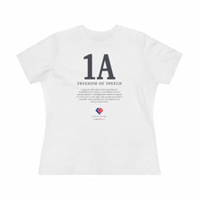 Load image into Gallery viewer, Amendment 1A - Women&#39;s Comfort-Fit Premium Tee
