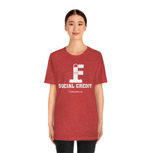 Load image into Gallery viewer, FU: Social Credit - Unisex T-shirt
