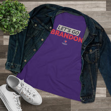 Load image into Gallery viewer, Let&#39;s Go Brandon - Women&#39;s Comfort-Fit Premium Tee
