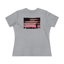 Load image into Gallery viewer, I Pledge Allegiance - Women&#39;s Comfort-Fit Premium Tee
