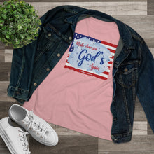 Load image into Gallery viewer, Make America God&#39;s Again - Women&#39;s Comfort-Fit Premium Tee
