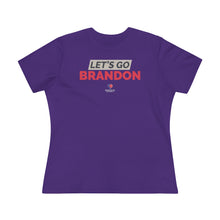 Load image into Gallery viewer, Let&#39;s Go Brandon - Women&#39;s Comfort-Fit Premium Tee
