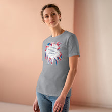 Load image into Gallery viewer, I am a FREE human being (Bronte quote) - Women&#39;s Comfort-Fit Premium Tee
