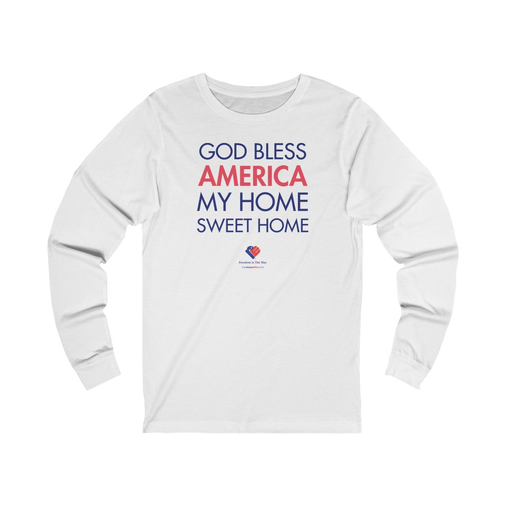 God Bless America - Unisex Long Sleeve