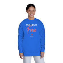 Load image into Gallery viewer, Born Free - Unisex Fleece Sweatshirt
