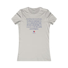 Load image into Gallery viewer, Women&#39;s: Preamble to the Constitution
