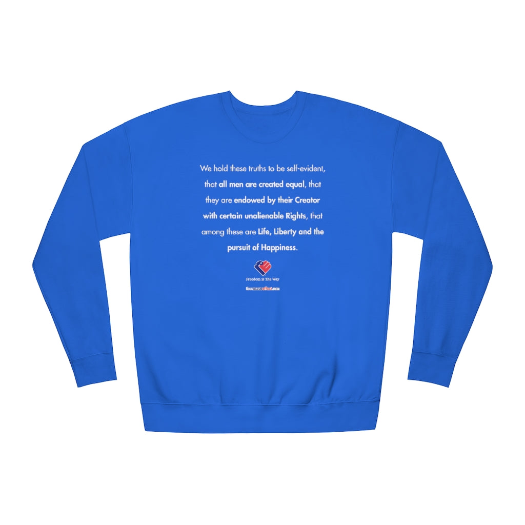 Preamble to our Constitution - Unisex Fleece Sweatshirt