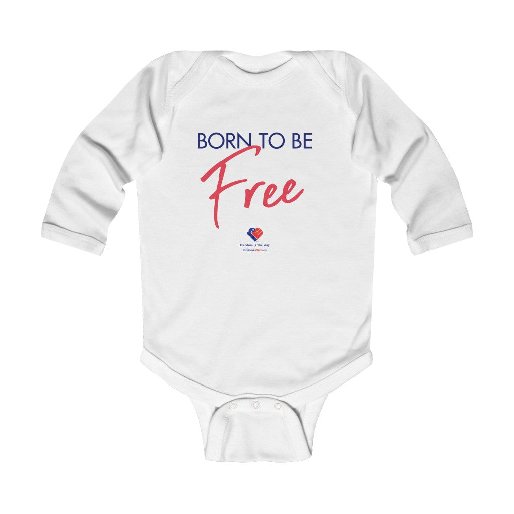 Infant L/S Bodysuit - Born To Be Free