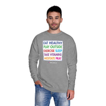 Load image into Gallery viewer, Be Healthy - Unisex Fleece Sweatshirt
