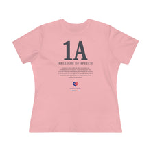 Load image into Gallery viewer, Amendment 1A - Women&#39;s Comfort-Fit Premium Tee
