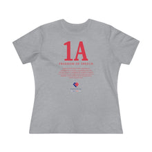 Load image into Gallery viewer, Amendment 1A - Women&#39;s Comfort-Fit Premium Tee
