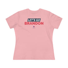 Load image into Gallery viewer, Let&#39;s Go Brandon - Women&#39;s Comfort-Fit Premium Tee
