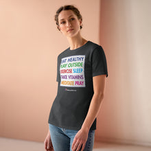 Load image into Gallery viewer, Be Healthy - Women&#39;s Comfort-Fit Premium Tee
