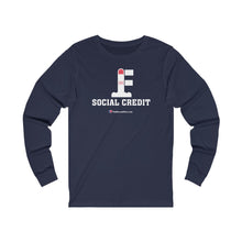 Load image into Gallery viewer, FU: Social Credit - Unisex Long Sleeve
