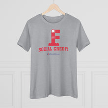 Load image into Gallery viewer, FU: Social Credit - Women&#39;s Comfort-Fit Premium Tee
